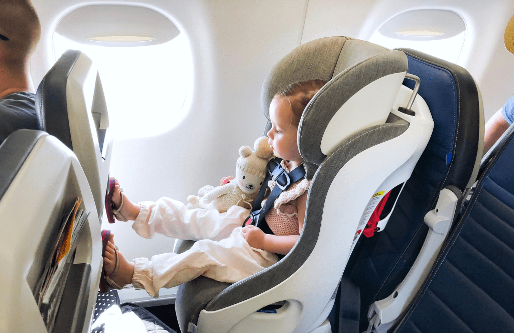 travel car seat on airplane