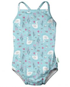 i play. by green sprouts Girls' One-Piece Swimsuit