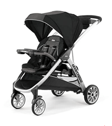 Chicco Iron Standing-Sitting Double Stroller