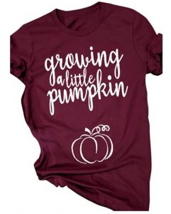 Maternity Growing A Little Pumpkin T Shirt