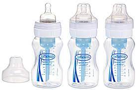 Dr. Brown's Options+ Anti-Colic Wide-Neck Bottle 