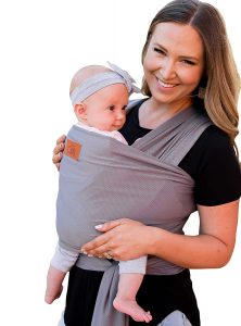 Summer Breeze Baby Wrap Carrier by Cutie Carry 